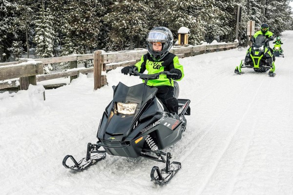 Youth Snowmobiles Photo