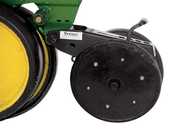 6000-002 Quick-Adjust V Closing Wheel for John Deere 7000 and 7100 Photo