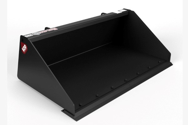 V20 Mini Skid Steer Low Profile Dirt Bucket