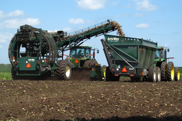 Sugar Beet Harvester Photo