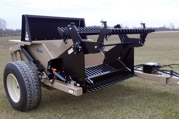 Hydraulic Powered Rock Picker Photo