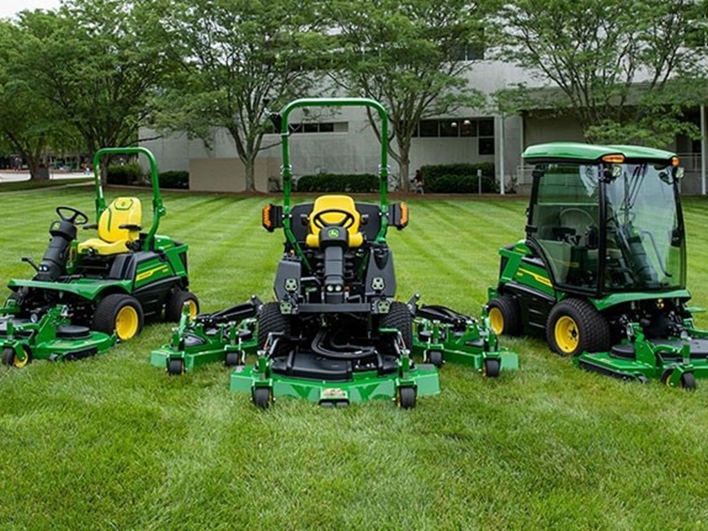 Front and Wide Area Mowers Photo