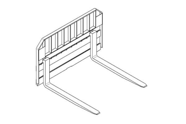 Pallet Rail Style Forks Photo