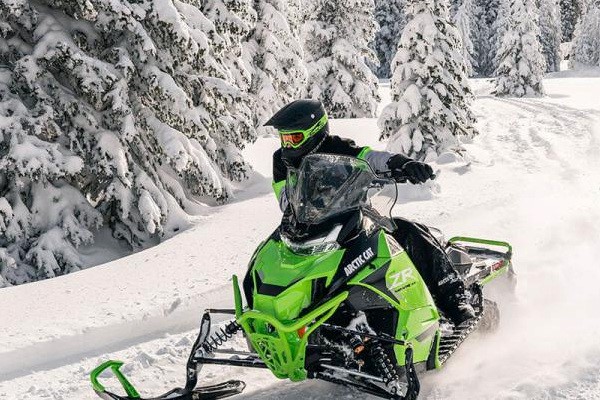 Trail Snowmobiles Photo