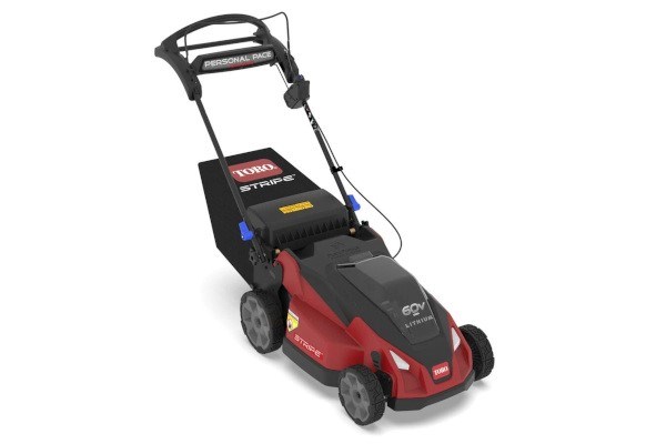 60V MAX* 21 in. (53cm) Stripe® Dual-Blade w/Personal Pace® Lawn Mower - 8.0Ah Battery Included (21625) 60V MAX* 21 in. (53cm) Stripe® Dual-Blade w/Personal Pace® Lawn Mower - 8.0Ah Battery Included (21625)