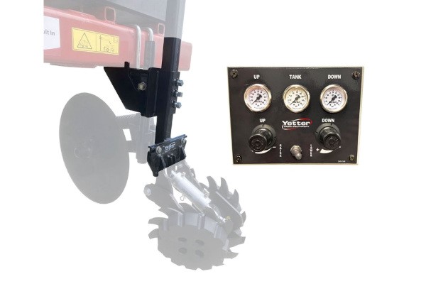 2966-094 Coulter Mount Row Cleaner Bracket for Case IH Applicators Photo