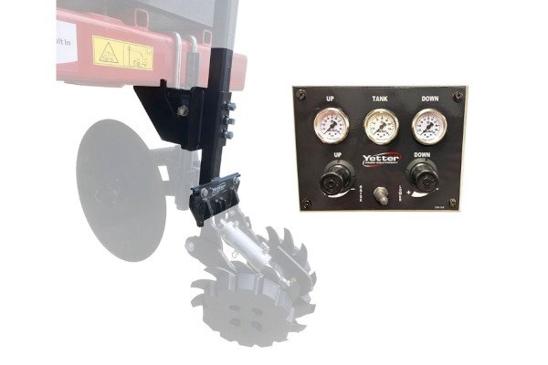 2966-094 Coulter Mount Row Cleaner Bracket for Case IH Applicators Photo