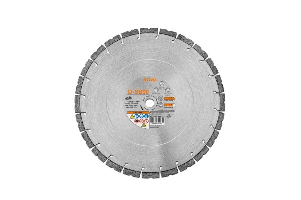 D-SB90 12" Diamond Cutting Wheel, Concrete/Hardstone Photo