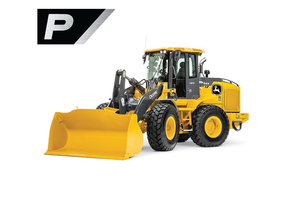 New 544 P-Tier Mid-Size Wheel Loader Photo