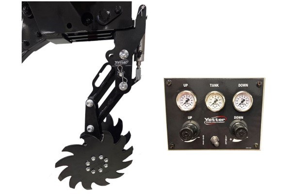2966-080 Shank Mount Row Cleaner for Case IH Applicators Photo