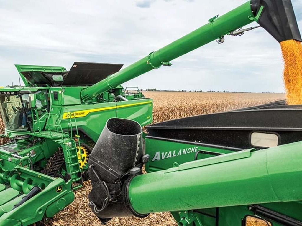 Grain Harvest Weight Sharing Photo
