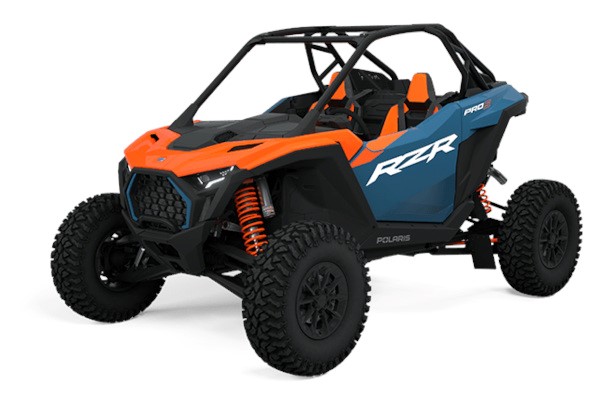 RZR Pro S Premium Orange Burst / Zenith Blue Photo