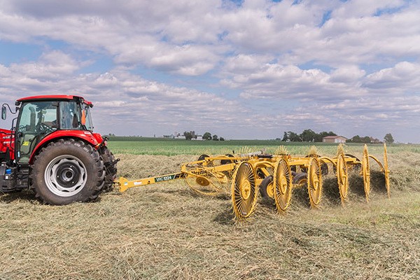VRC1224 Carted Wheel Rake
