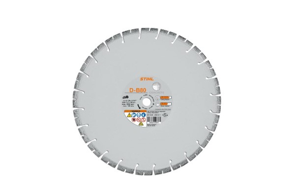 D-B80 14" Diamond Cutting Wheel, Concrete Photo