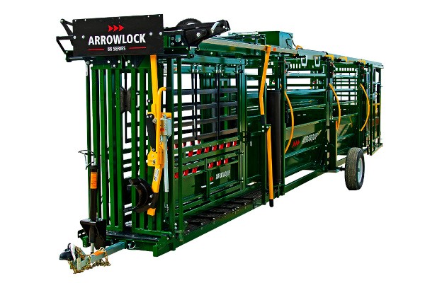 Arrowlock 88 Series Portable Cattle Chute, Alley & Tub