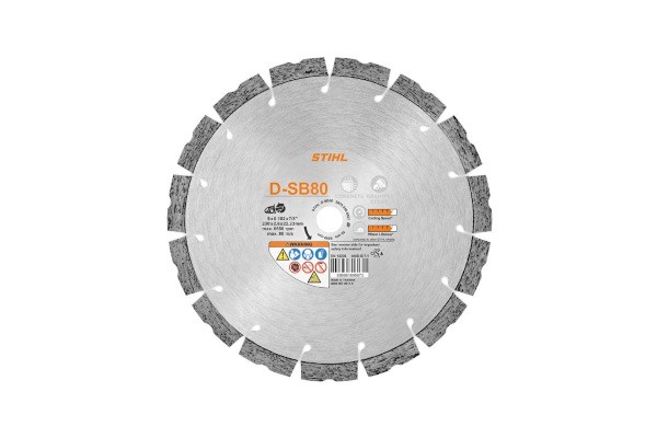 D-SB80 9" Diamond Cutting Wheel, Concrete/Hardstone Photo