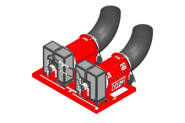 Model Cyclone Hydraulic Squared