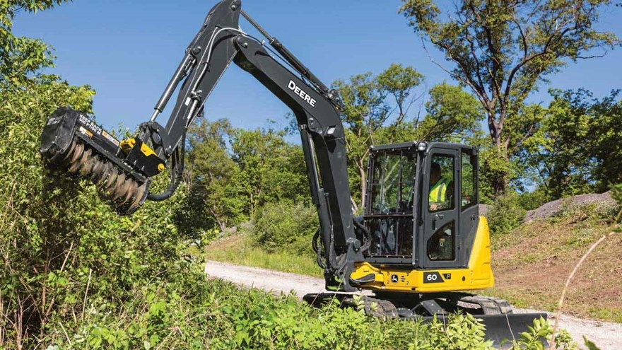 ME36 Mulching Head  Compact Equipment Attachment Model Photo