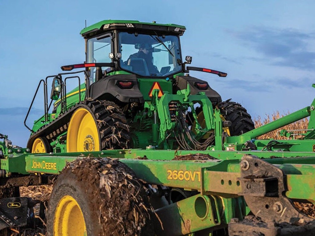 8RT 340 Two-Track Tractor Photo