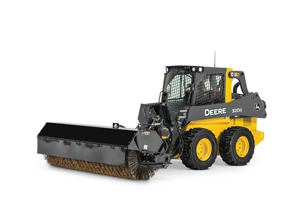 Angle Brooms Compact Equipment Attachments Photo