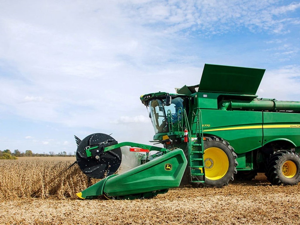 HDF35 Hinged Frame, Flexible Cutterbar Draper Photo