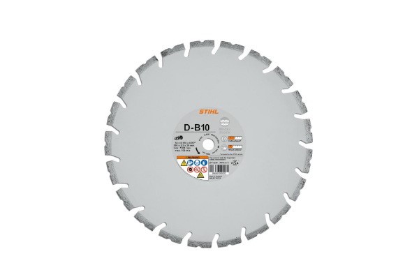 D-B10 14" Diamond Cutting Wheel, Concrete Photo