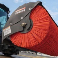 Angle Broom Articulating Tractors