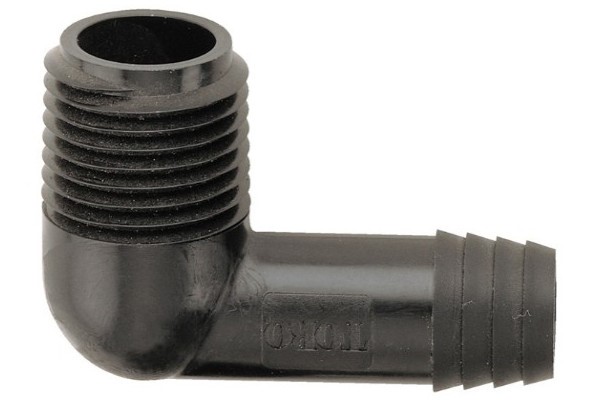 1/2" (1.3 cm) Male Elbow (53304)