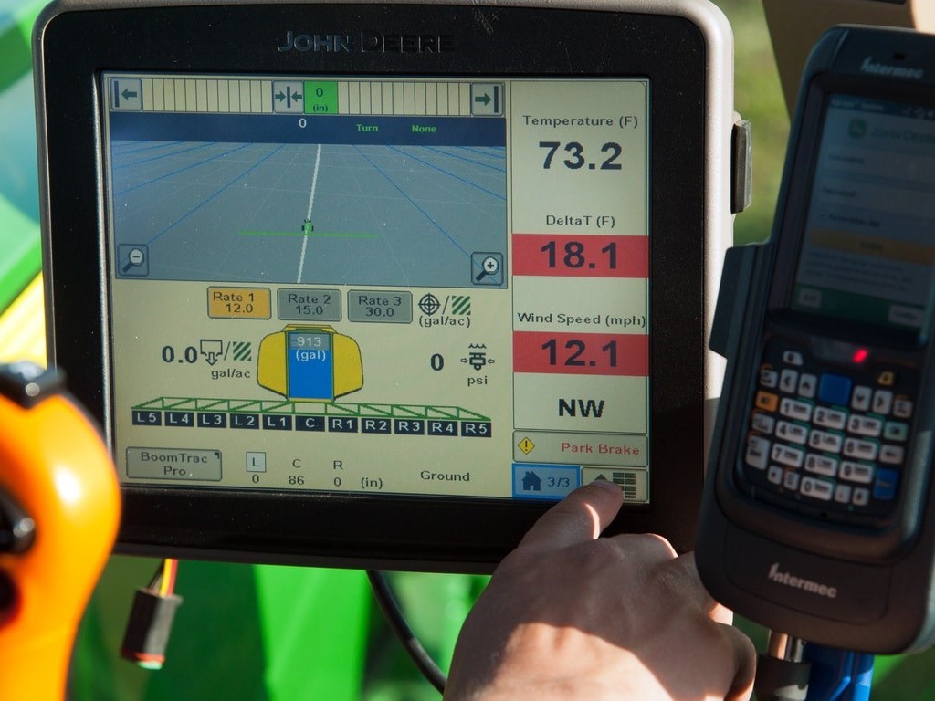 John Deere Mobile Weather Photo