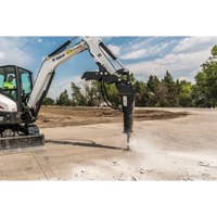 Hydraulic Breaker with Nail Point - HB380