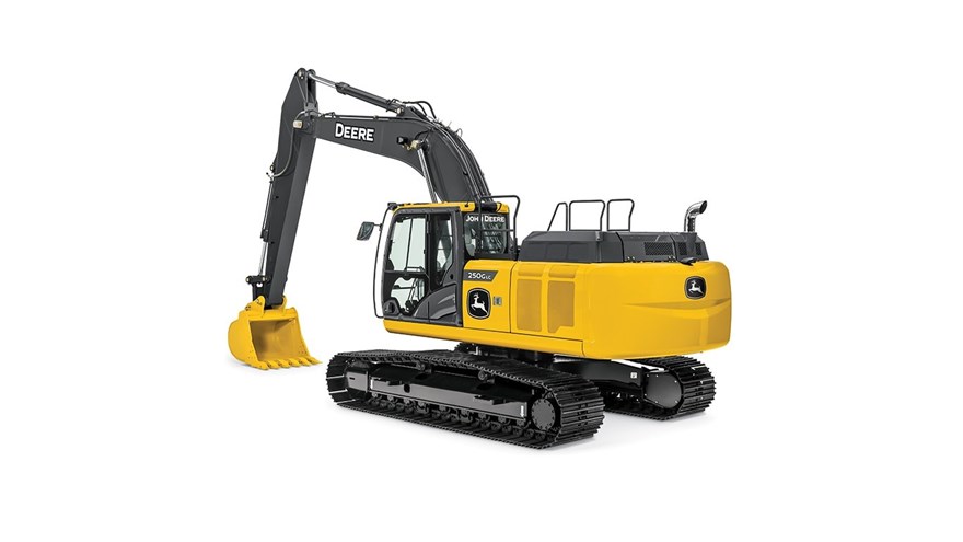 250G LC  Mid-Size Excavator Model Photo