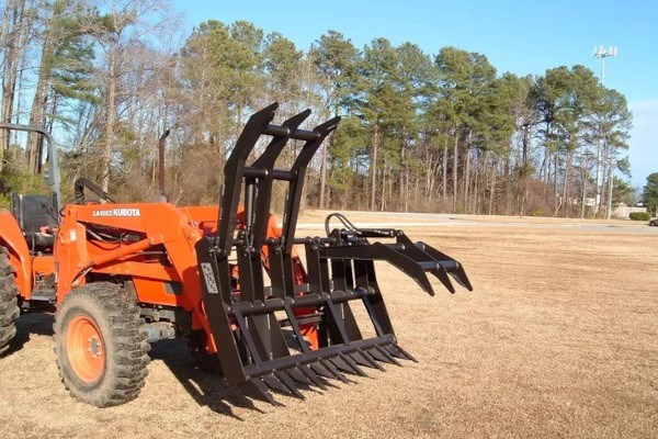 WR Long Inc: Dual Root Rake Brush Grapple WR Long Inc: Dual Root Rake Brush Grapple