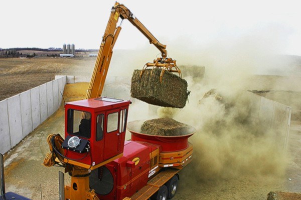 H-1150 Tub Grinder w/ Grapple Photo