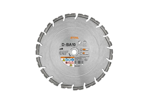 D-BA10 12" Diamond Cutting Wheel, Concrete/Asphalt Photo