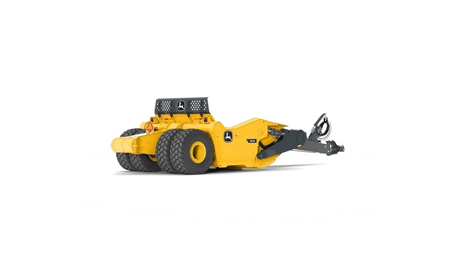 3012  4-Tire Ejector Scraper Model Photo