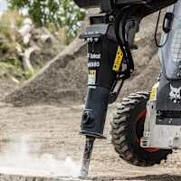 Hydraulic Breaker with Nail Point - HB380
