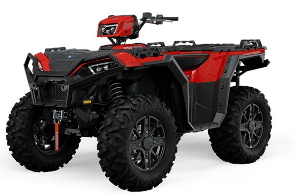 Sportsman XP 1000 Ultimate Trail Indy Red Photo