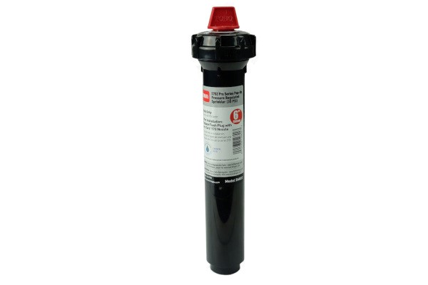 6 in. spray head, body only, w/PR, side inlet (54822)