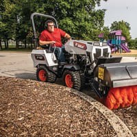 Angle Broom Articulating Tractors