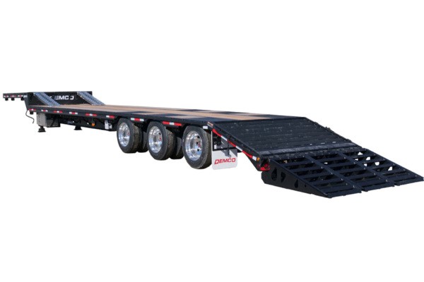 Triple Axle Drop Deck Trailers Photo