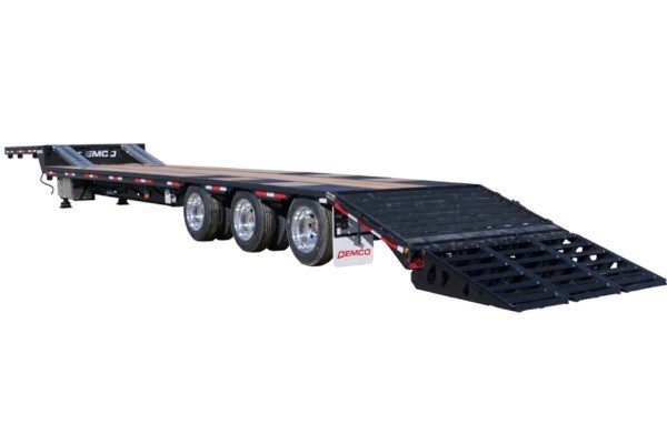 Triple Axle Drop Deck Trailers Photo